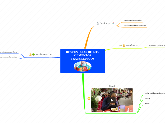 Desventajas De Los Alimentos Transgenicos Mind Map 1958